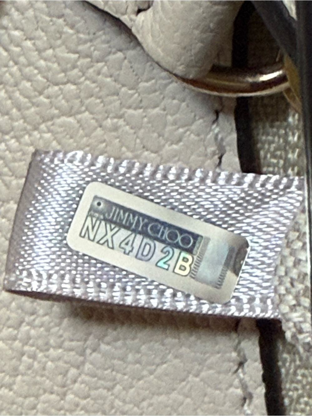 JIMMY CHOO Grainy Calfskin Sonia Wallet On Chain Bag - Picture 11 of 14
